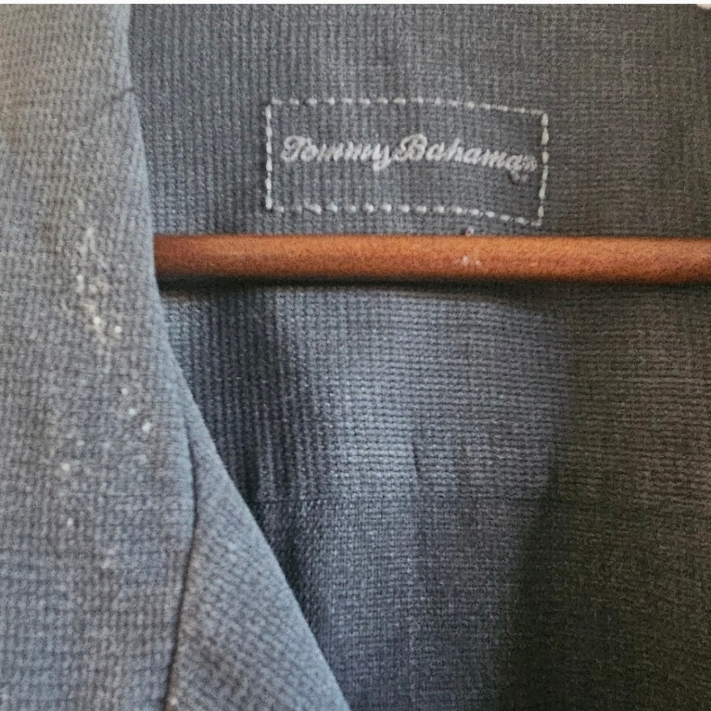 Black Tommy Bahama 2XLB Silk button down - Picture 7 of 7